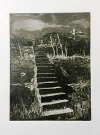 Austs Weinberg Radebeul, Aquatinta